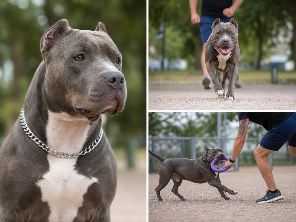 Americký pitbulteriér a jak s ním bezpečně sportovat v psím parku