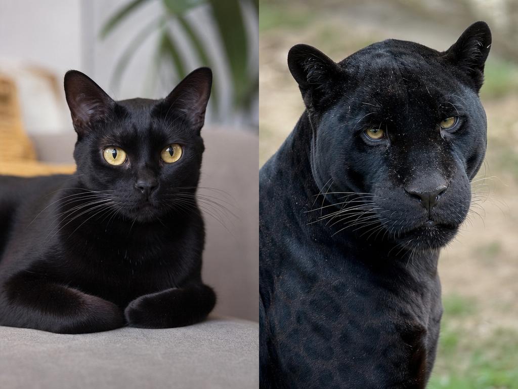 Bombay kočka a jak vypadá skutečný domácí panter