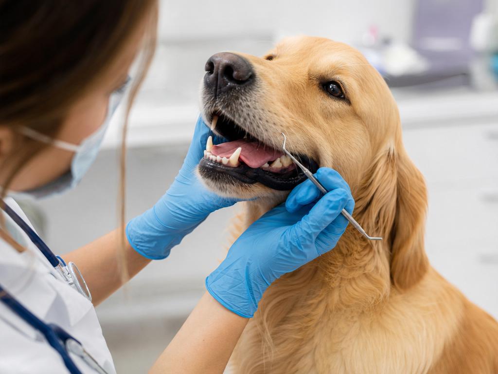 Čištění psích zubů jako prevence u veterináře