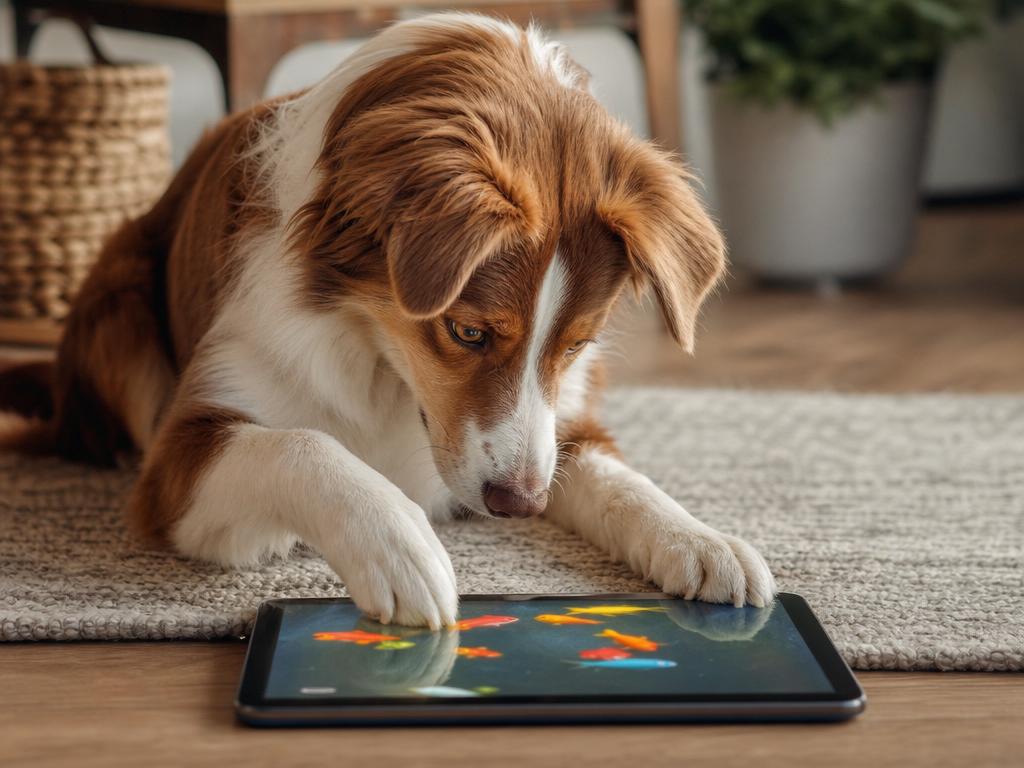 Hry pro psy na tabletu a zda dokážou psa skutečně zabavit