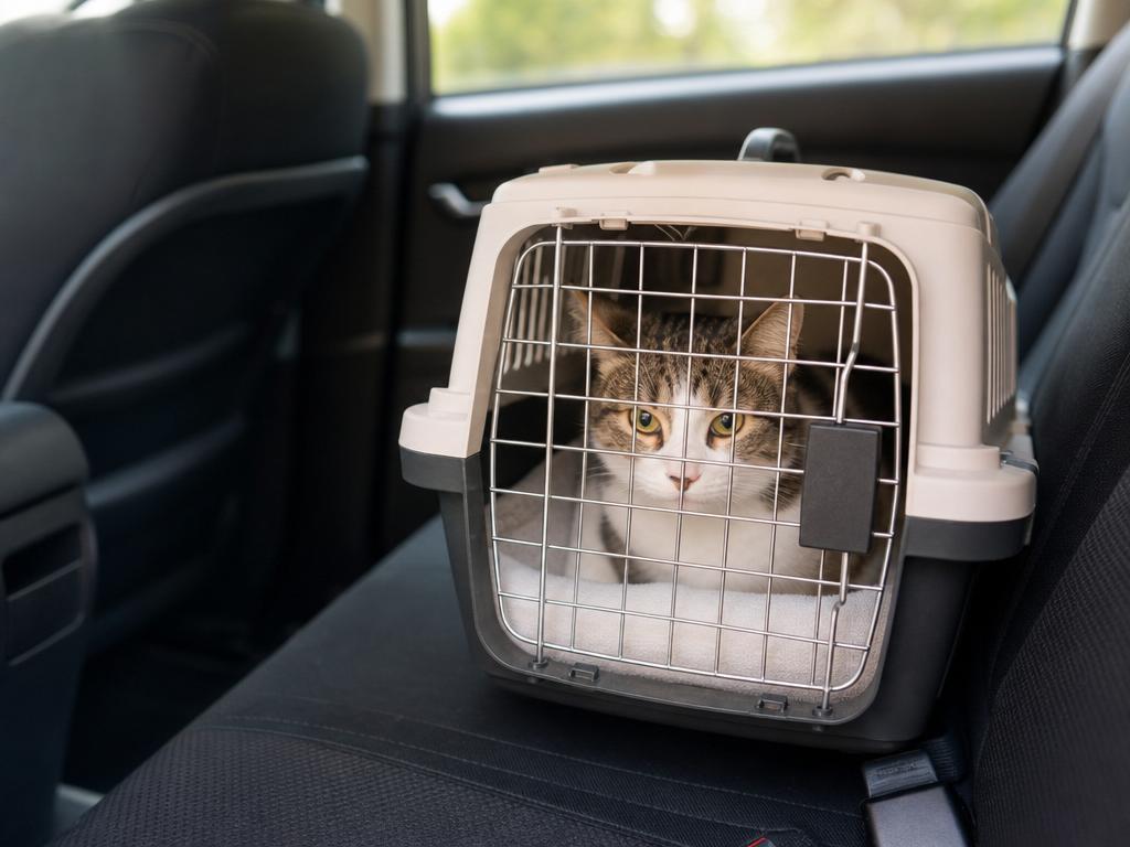 Jak bezpečně transportovat kočku k veterináři po úrazu