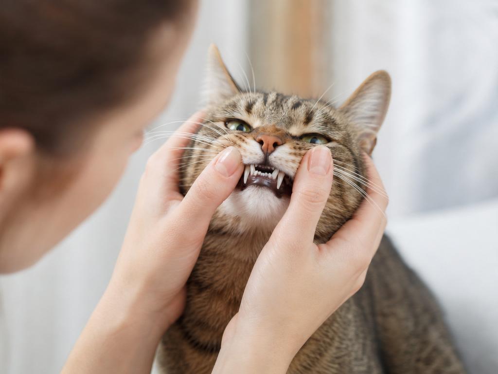 Jak naučit kočku aby si nechala prohlédnout tlamu
