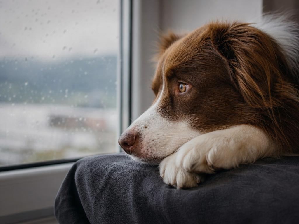 Jak poznat že je váš pes meteosenzitivní a jak mu pomoci při změnách tlaku
