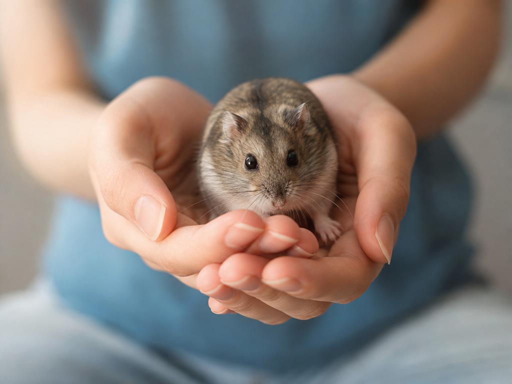 Jak správně manipulovat s malými hlodavci aby nedošlo k jejich zranění