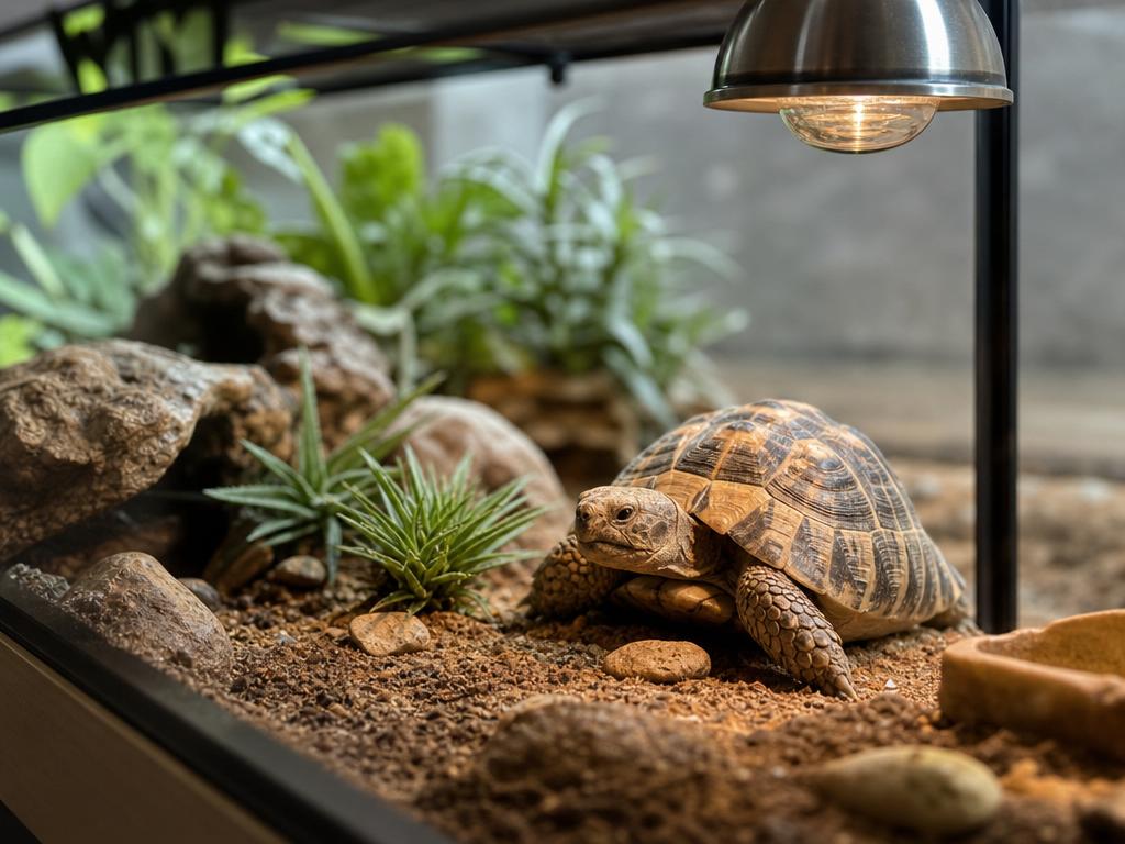 Jak vybrat správné terárium pro želvu a jaké osvětlení je nezbytné