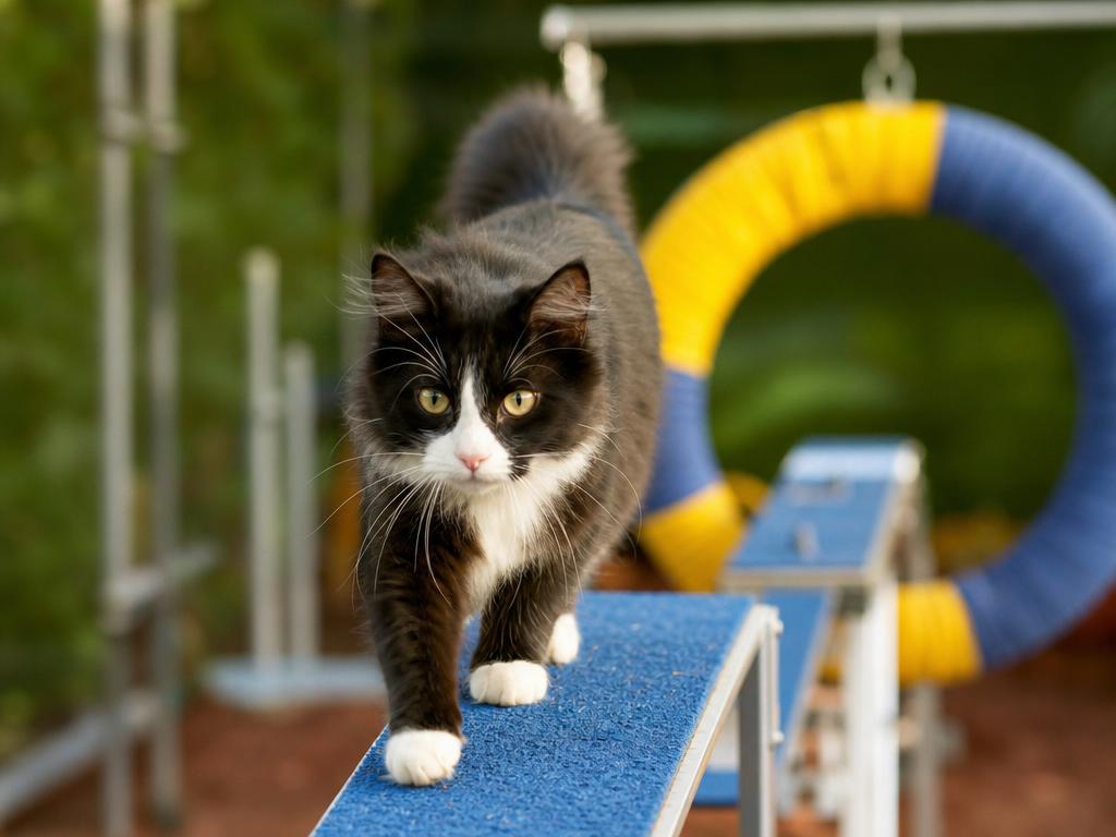 Jak vypadá kočičí agility a zda je vaše kočka vhodným kandidátem