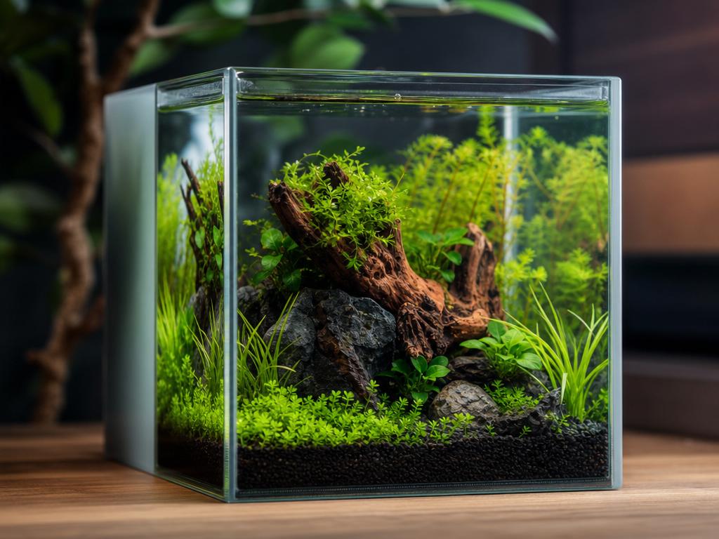 Jak zařídit nano akvárium a co všechno se do malého prostoru vejde