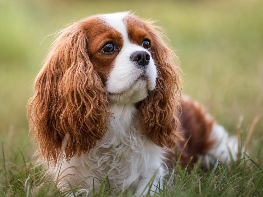 Kavalír King Charles španěl a psí srdce
