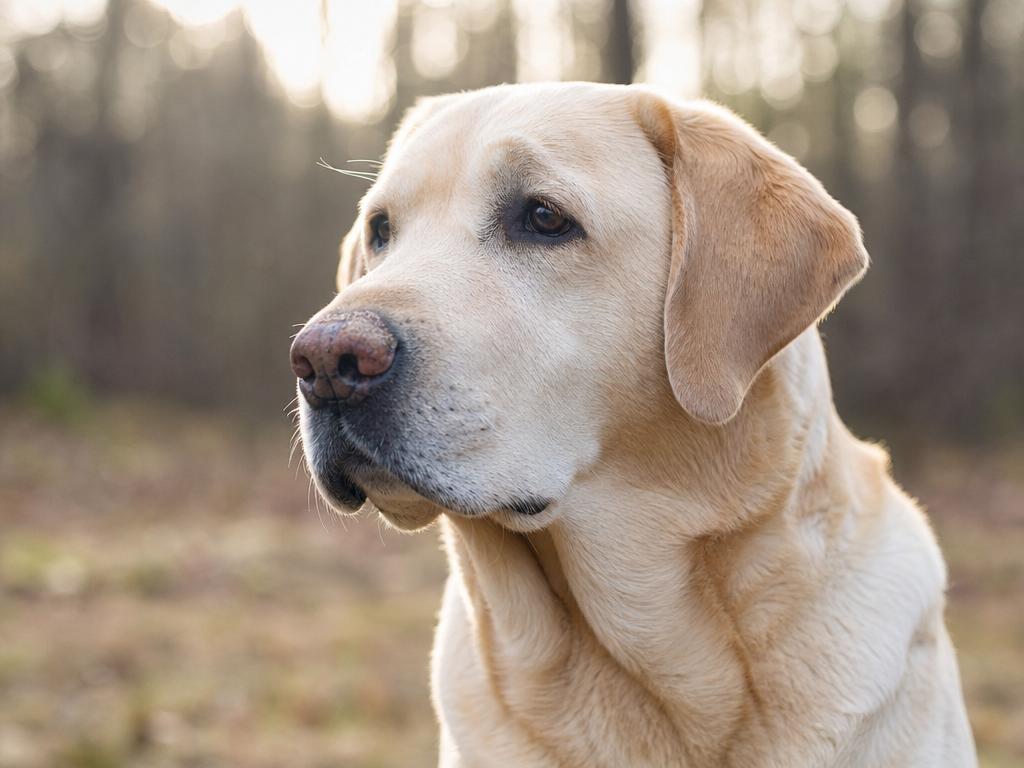 Labrador a dědičná parakeratóza nosu u psů