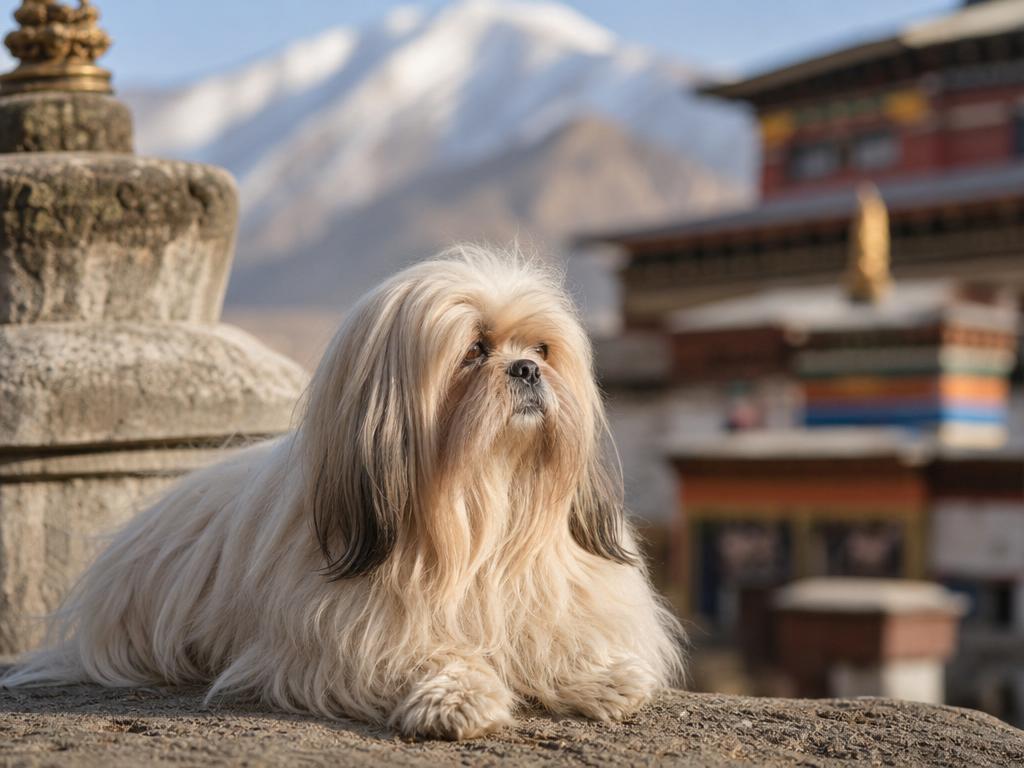 Lhasa Apso a jeho historie jako strážce tibetských chrámů