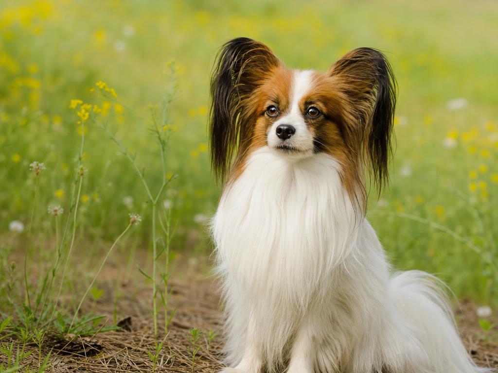Papillon a citlivost na kousnutí hmyzem u psů