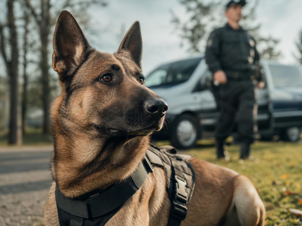 Pracovní den policejního psa