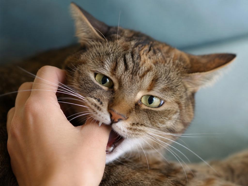 Proč kočka kouše při hlazení i když se jí to před chvílí líbilo