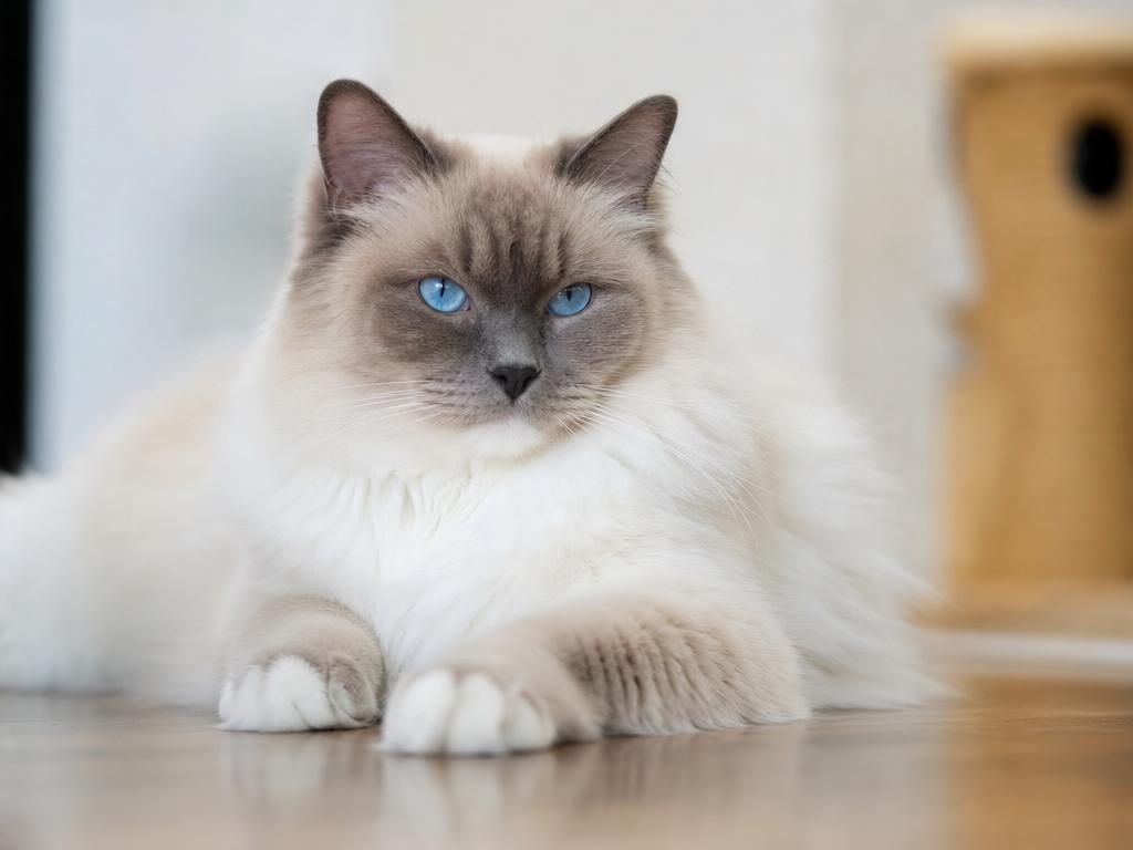 Ragdoll a proč se této kočce říká hadrová panenka