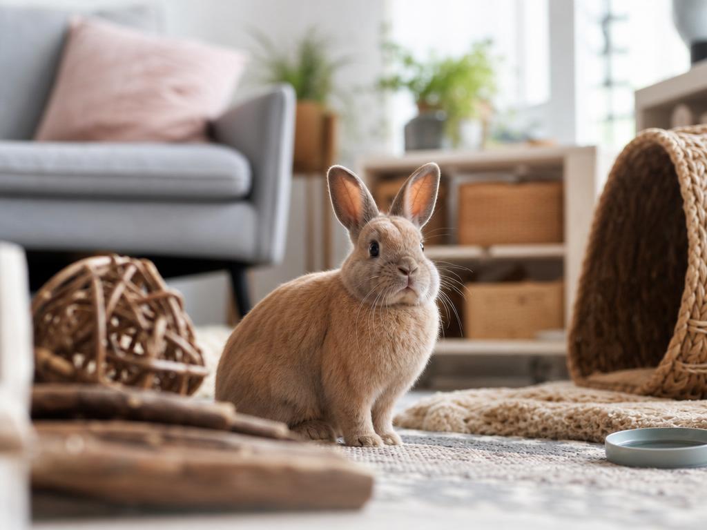 Specifika chovu králíka v bytě a jak mu vytvořit bezpečný domov