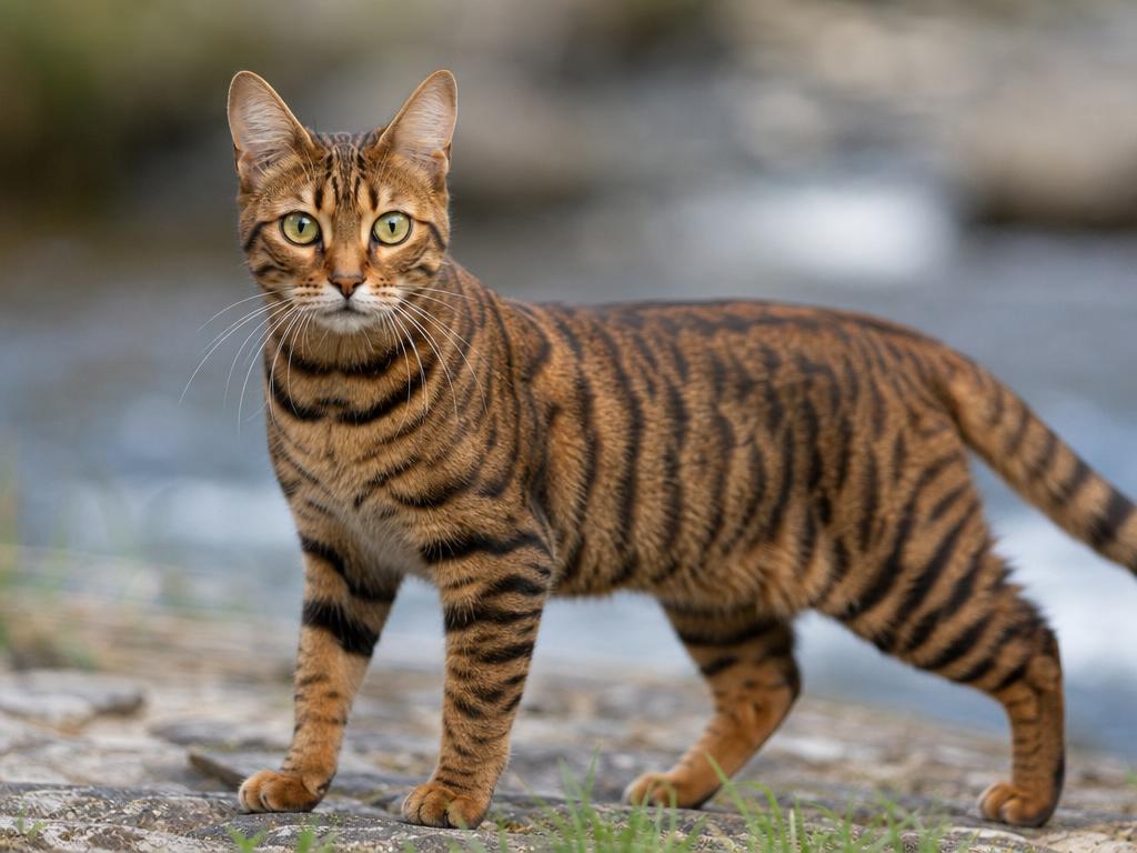 Toyger a snaha vyšlechtit kočku která vypadá jako zmenšený tygr