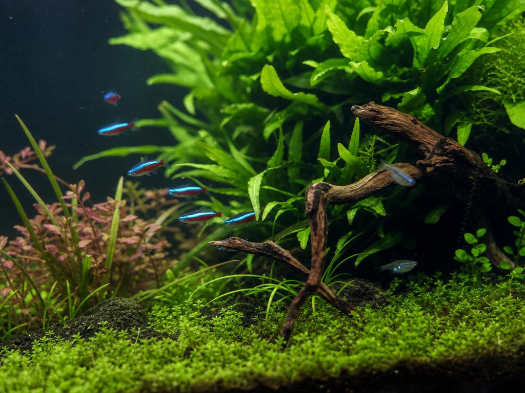 Vliv kvalitního osvětlení na barvy vašich rybiček a růst rostlin