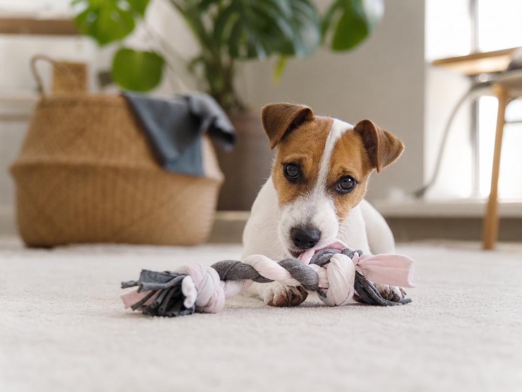 Výroba domácích psích hraček z recyklovaných materiálů a starého oblečení