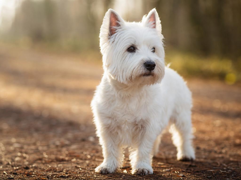 West highland white teriér neboli westík a jeho kožní citlivost